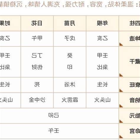 四柱排盤|靈匣網生辰八字線上排盤系統